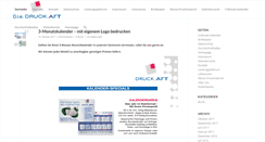 Desktop Screenshot of diedruckart.de