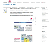 Tablet Screenshot of diedruckart.de